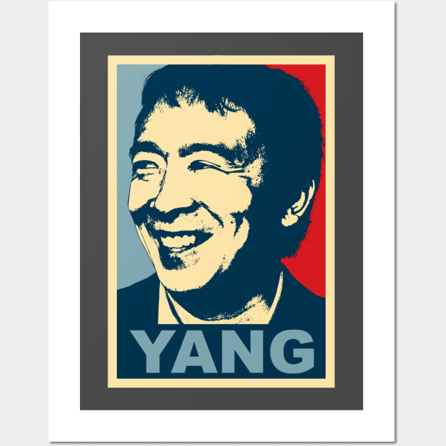 Andrew Yang For President 2020 Wall Art by Bobtees